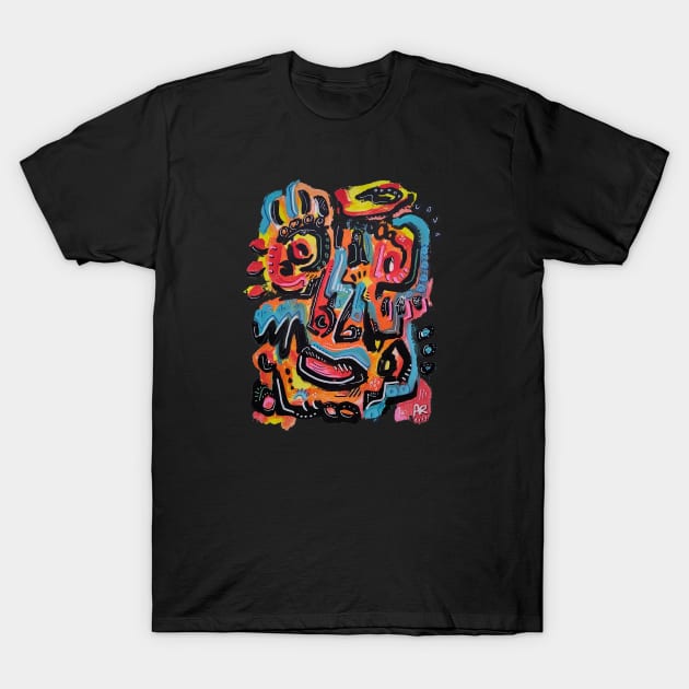 face T-Shirt by Angel Rivas